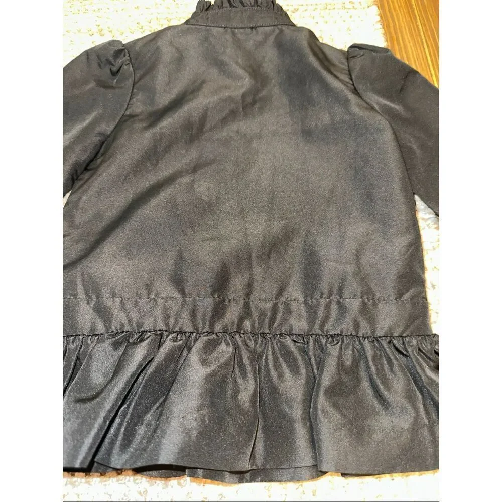 Ralph Lauren 6 months  Baby Girl Black Long Sleeve Dress Formal Wear Holiday Par